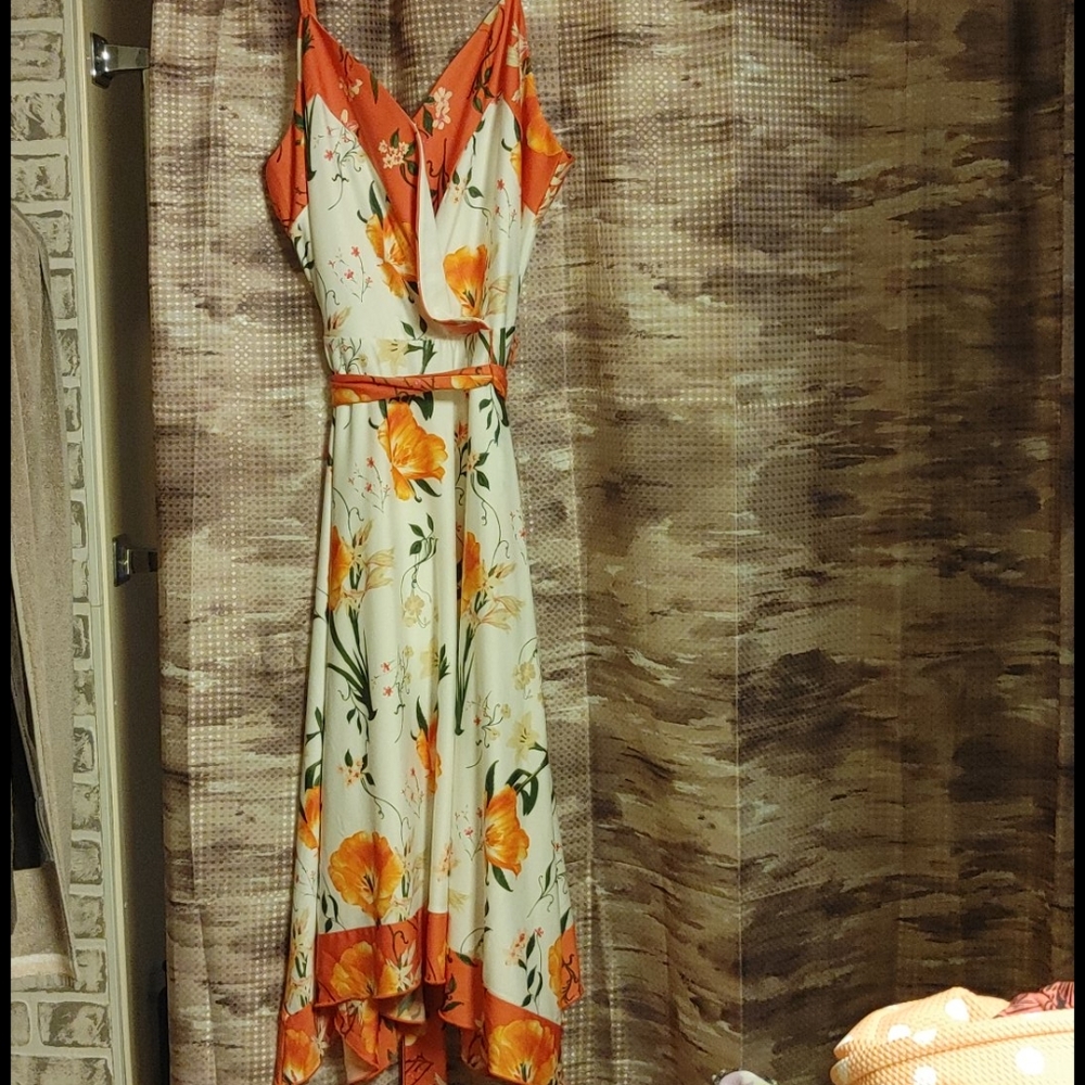 Floral summer dress
